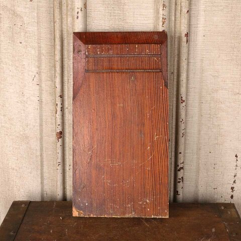6x11 Antique Wood Door Plinth Trim Block