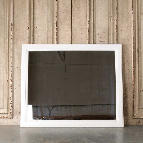 32x26 Modern Mirror w/ Painted Wood Frame