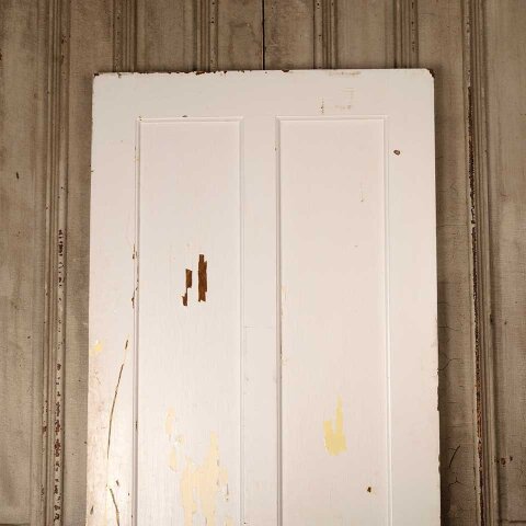 #55983 32x80 Antique 2 Panel Wood Interior Door image 5