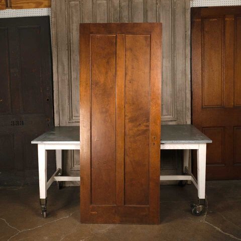 32x79 Antique 2 Panel Wood Interior Door