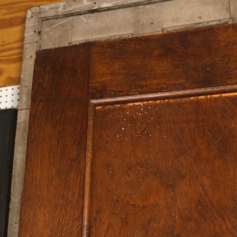 #55985 32x79 Antique 2 Panel Wood Interior Door image 4
