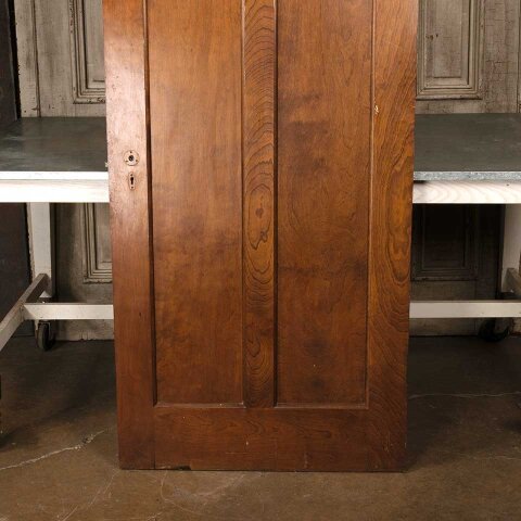 #55985 32x79 Antique 2 Panel Wood Interior Door image 7