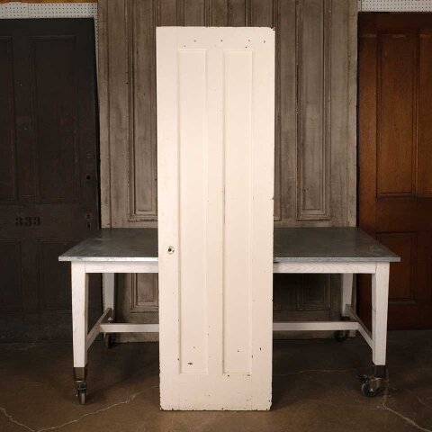 #55986 24x80 Antique 2 Panel Wood Interior Door image 4