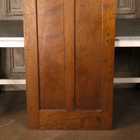 #55987 30x77 Antique 2 Panel Wood Interior Door image 3