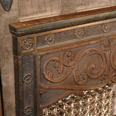 #55988 26x31 Salvaged Antique Gas Fireplace Insert image 2