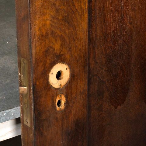 #56033 32x84 Antique 1 Panel Wood Interior Door image 8