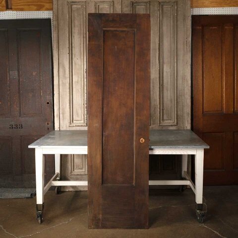 24x84 Antique 1 Panel Wood Interior Door
