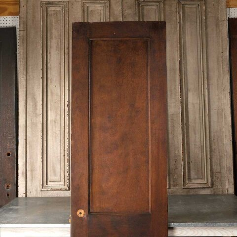 #56035 24x84 Antique 2 Panel Wood Interior Door image 5