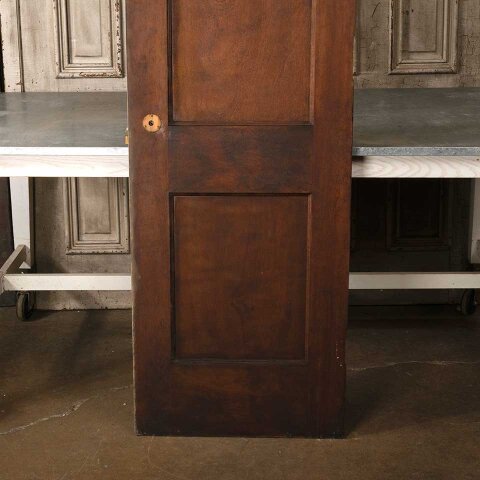 #56035 24x84 Antique 2 Panel Wood Interior Door image 6