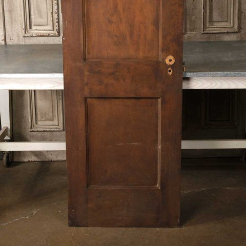 #56035 24x84 Antique 2 Panel Wood Interior Door image 3