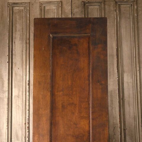 #56039 24x84 Antique 1 Panel Wood Interior Door image 2