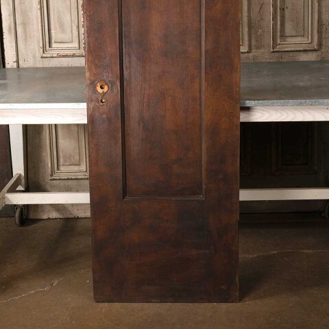#56039 24x84 Antique 1 Panel Wood Interior Door image 6