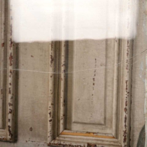 #56092 27x52 Antique Colored Glass Window Sash image 8