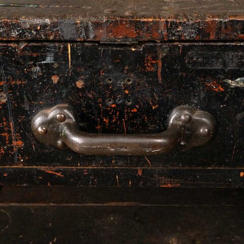 #56320 55x37 Antique Industrial Wood Workbench image 7