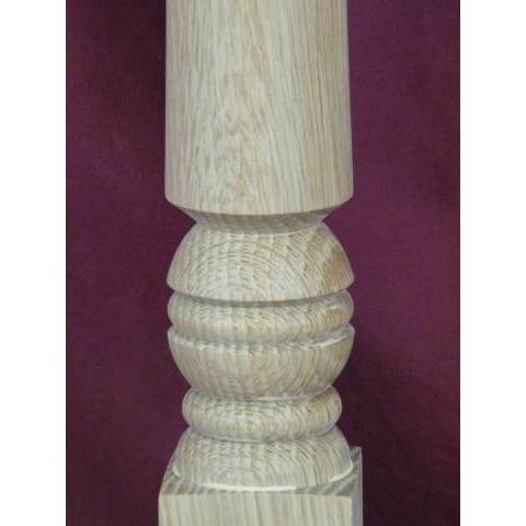 #5813 Turned Oak Stair Baluster image 6