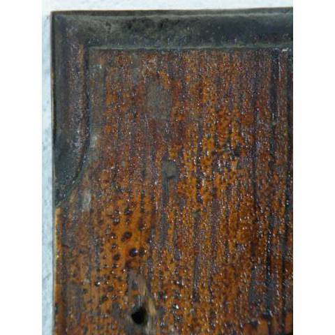 #6647 Oak Rosette Trim Block image 4